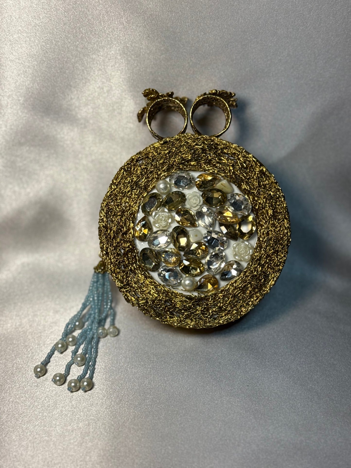 Iridescent Turkish Clutch - Gold