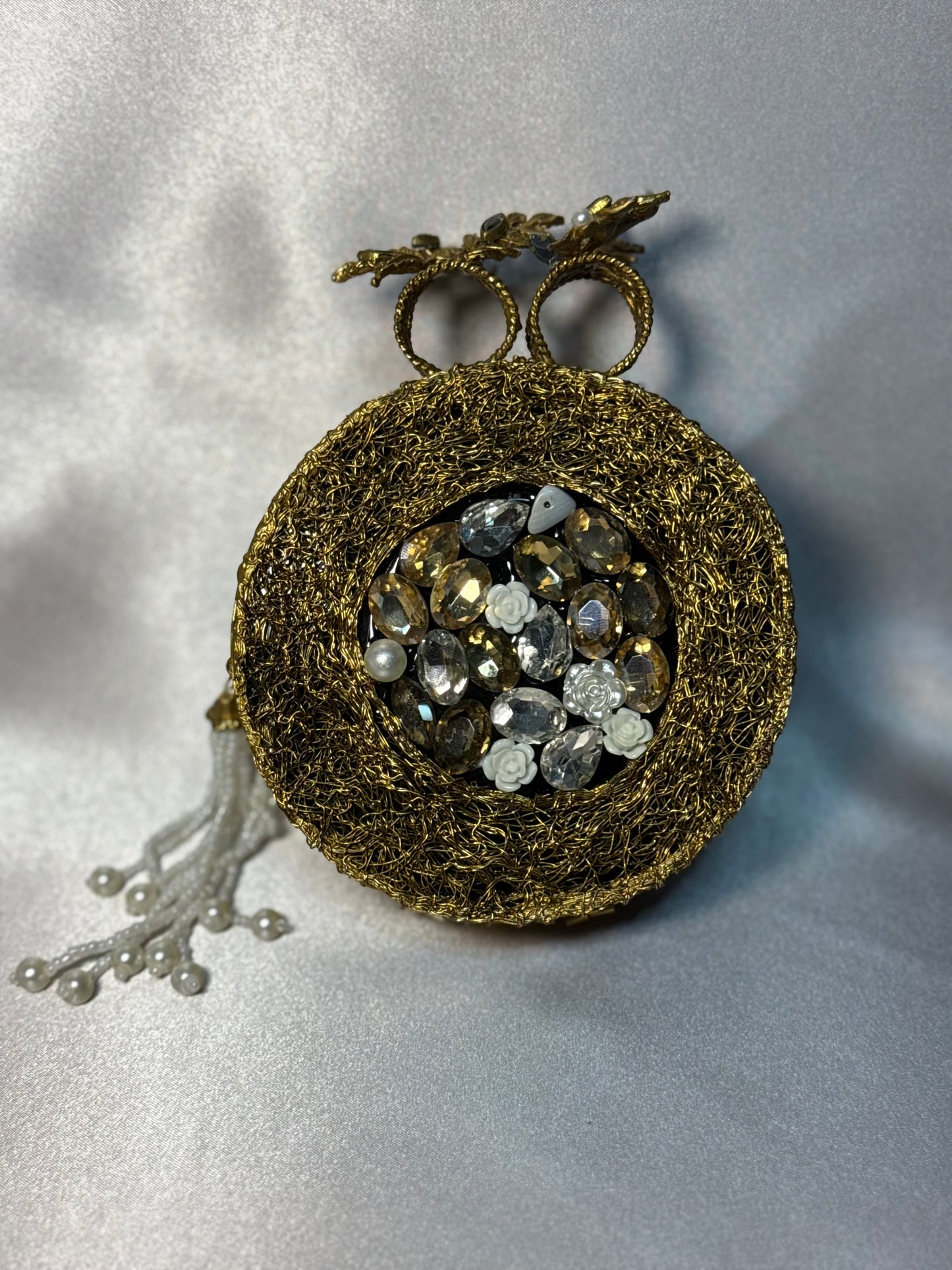 Emerald Turkish Clutch - Gold