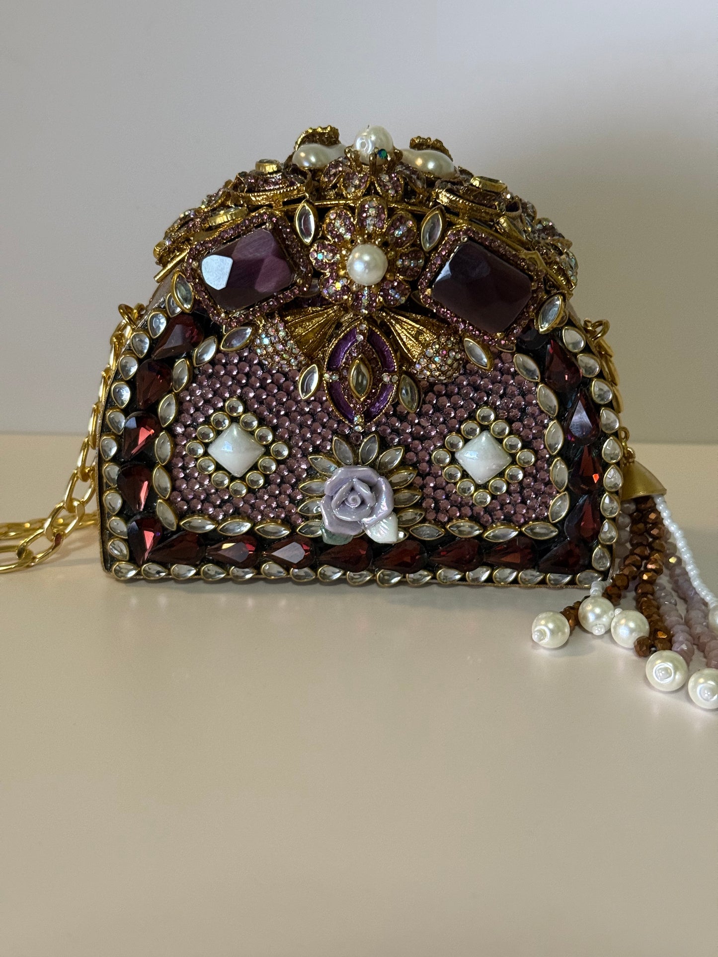 Purple Turkish Clutch