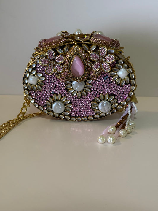 Pink Turkish Clutch