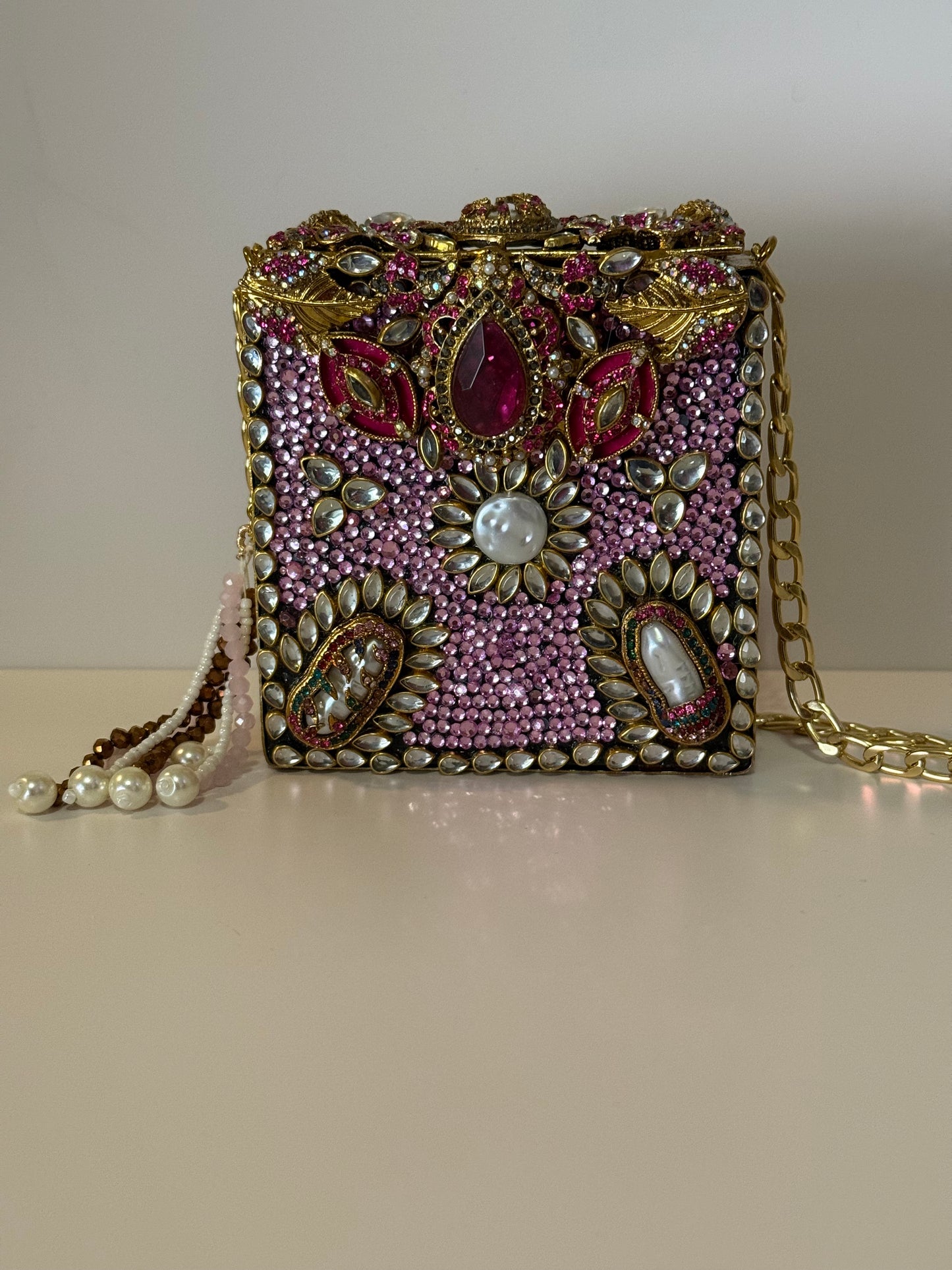 Pink Turkish Clutch