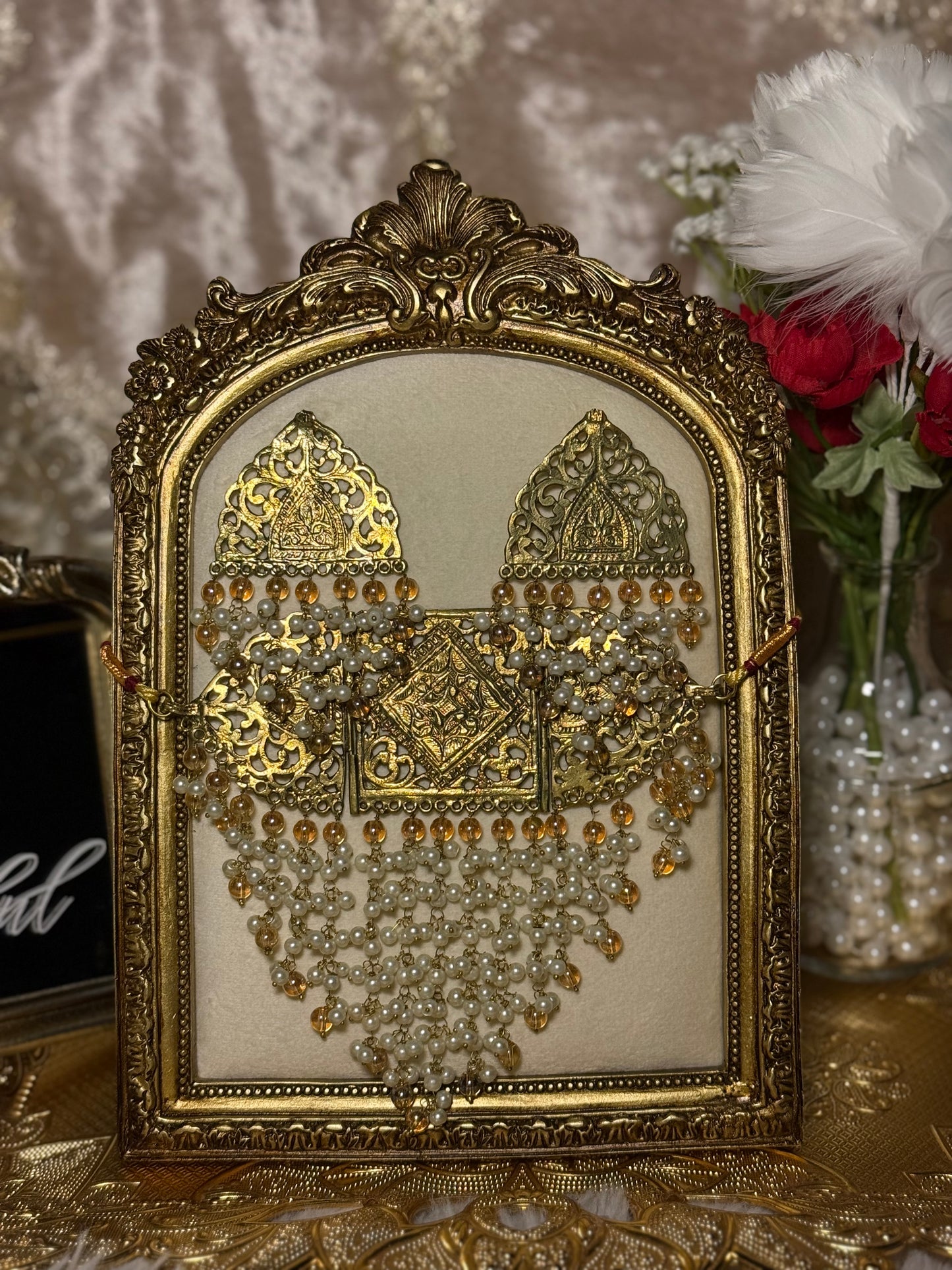 Dilruba Choker Set - Gold