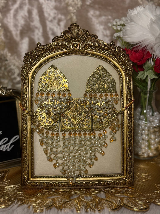Dilruba Choker Set - Gold