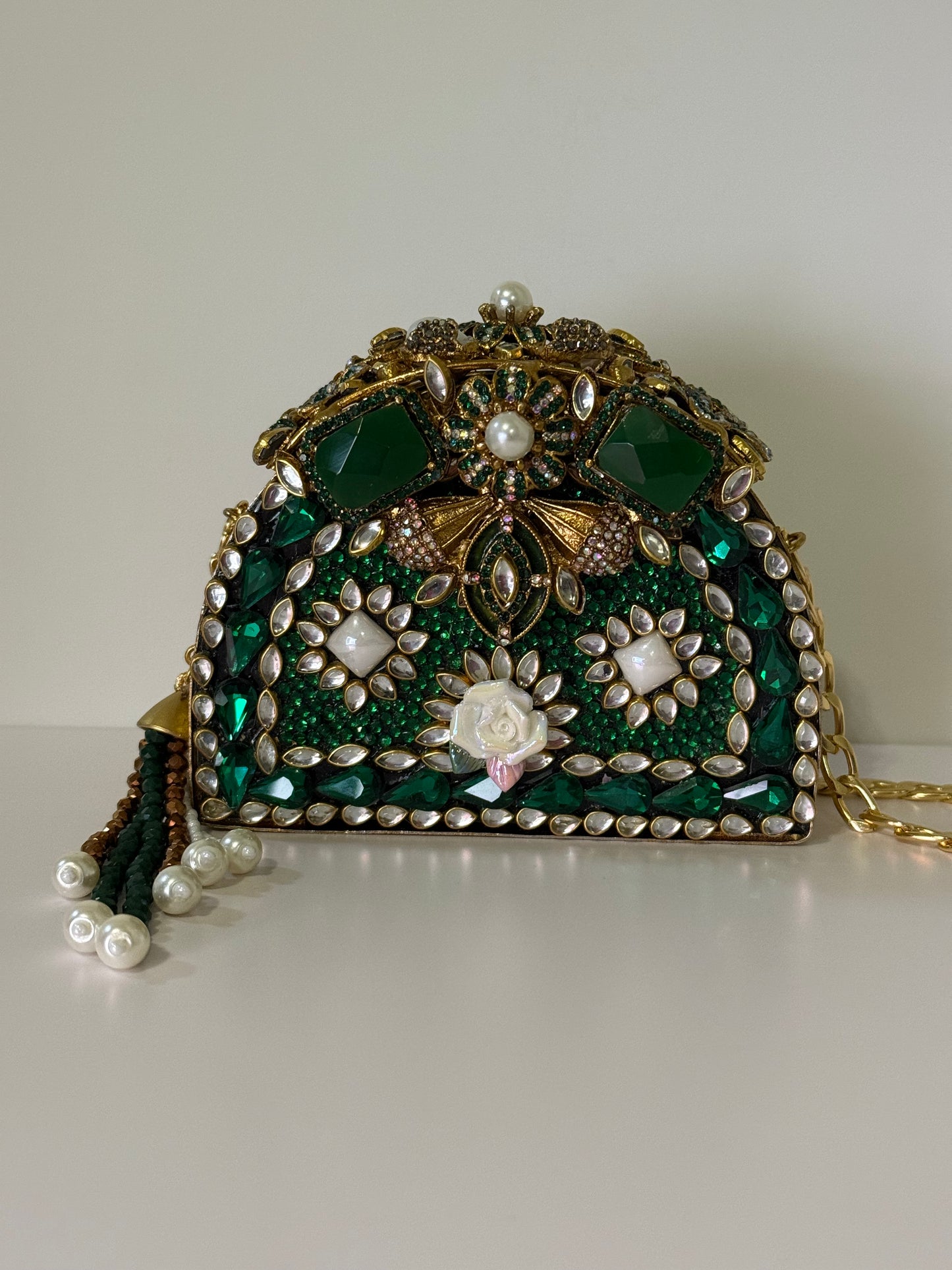 Emerald Turkish Clutch
