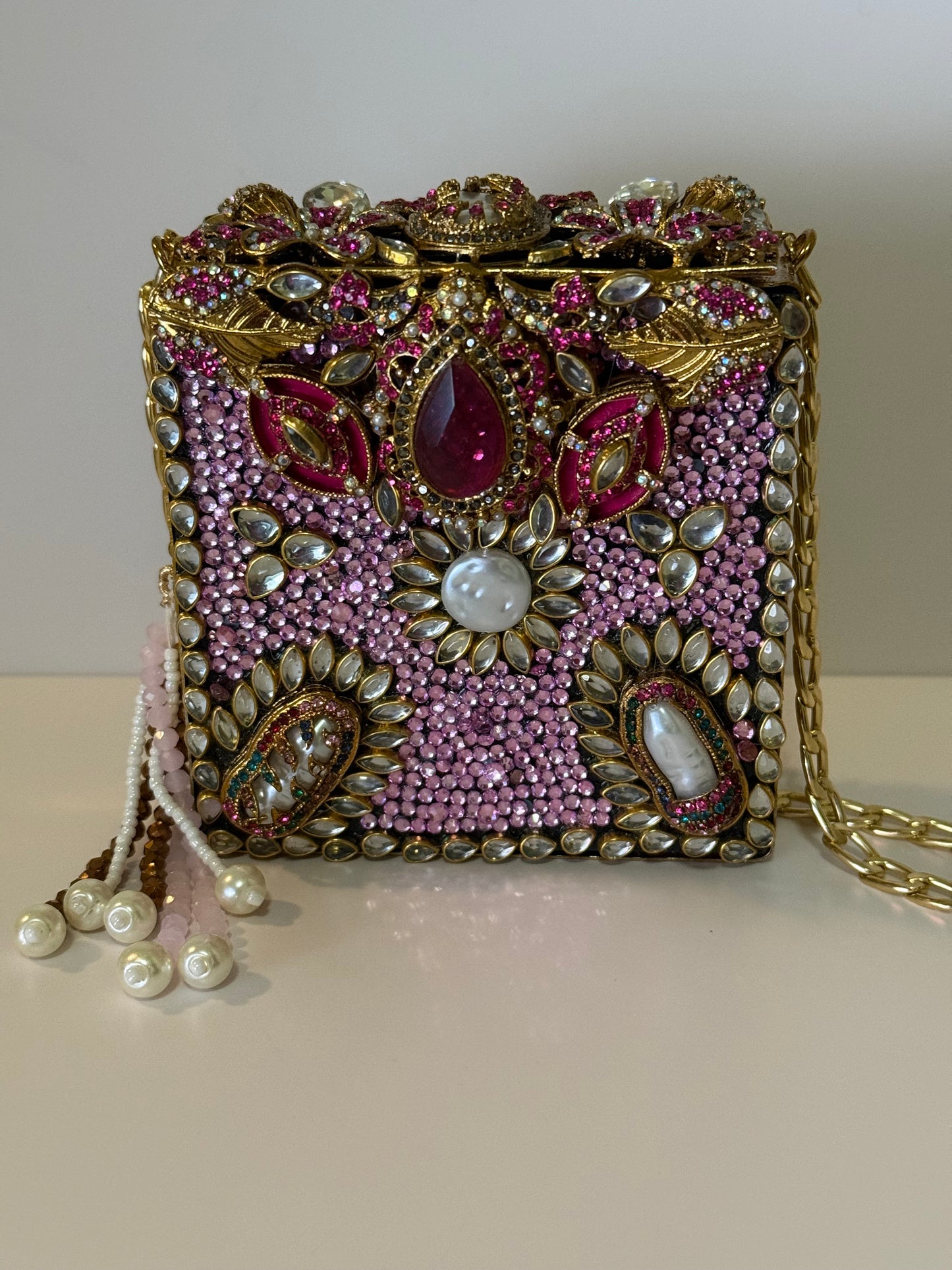 Pink Turkish Clutch