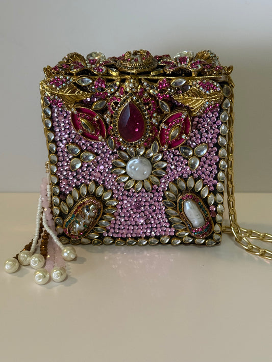Pink Turkish Clutch