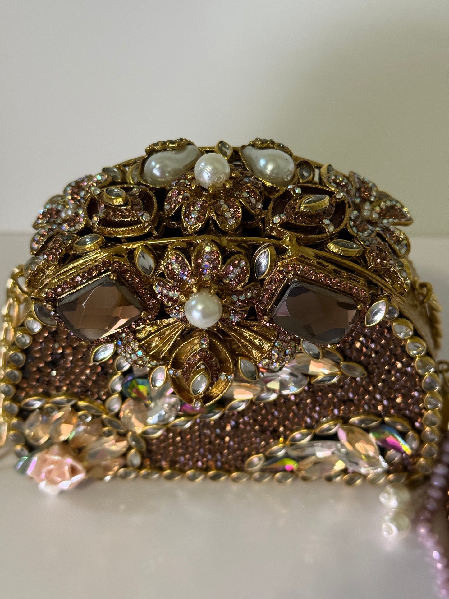 Champagne Turkish Clutch