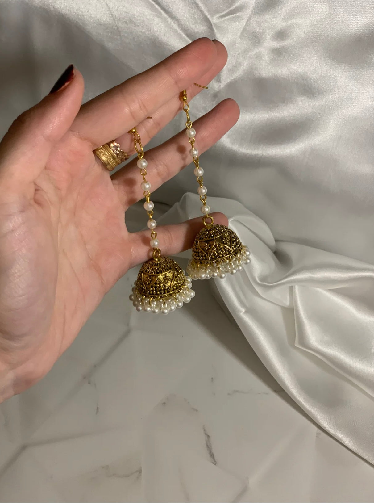 Heer Jhumky - Antique Gold