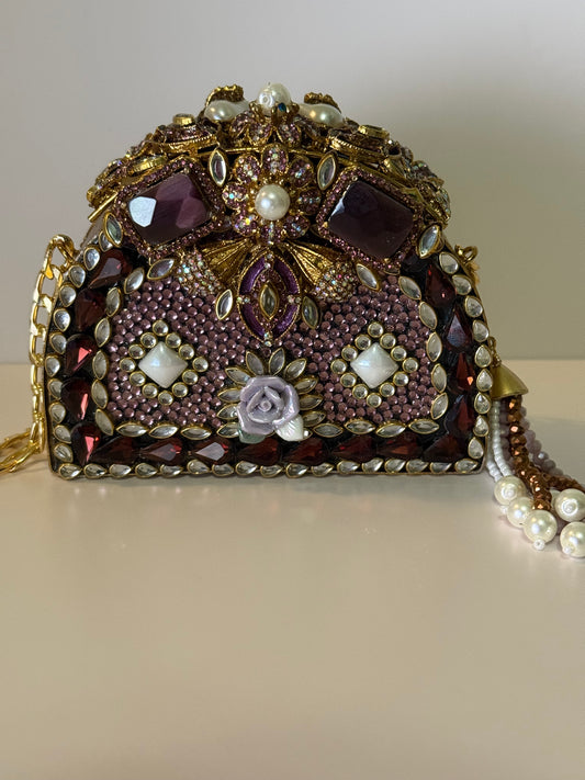 Purple Turkish Clutch