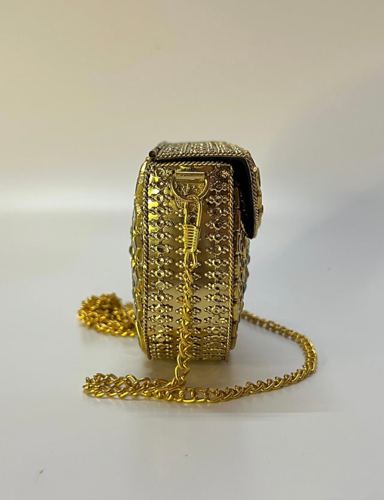Maharani Gold Kundan Clutch